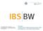 Projekt Integriertes Bibliothekssystem BW Konzeption und Betriebsmodell