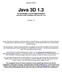 Michael Pfeiffer. Java 3D 1.3. für Einsteiger und Fortgeschrittene inclusive erster Ausblicke auf Java 3D Version 1.0