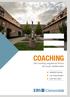 COACHING Das Coaching-Angebot als Service für unsere Studierenden KARRIEREPLANUNG LEISTUNGSFÄHIGKEIT SEBSTREFLEXION