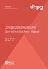 Newsletter Kommunen & Steuern. Umsatzbesteuerung der öffentlichen Hand