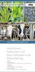 Ackerbohnen, Futtererbsen und Blaue Süßlupinen in der Rinderfütterung UFOP- PRAXISINFORMATION. Autoren