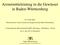Arzneimitteleintrag in die Gewässer in Baden-Württemberg