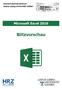 Microsoft Excel 2016 Blitzvorschau