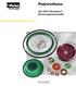 Polyurethane. Die PDF-Ultrathan - Dichtungswerkstoffe. Prädifa