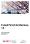 Export-Port-Order Hamburg 4.6