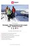 Norwegen - Skitourenträume in den Lyngen Alpen - Komfort am Fjord