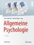 Jochen Müsseler Martina Rieger Hrsg. Allgemeine Psychologie. 3. Auflage