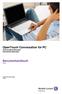 OpenTouch Conversation für PC Conversation-Benutzer Connection-Benutzer. Benutzerhandbuch R AL90631DEAFed