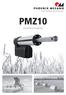 PROVIDING SOLUTIONS. PMZ10 ELEKTROZYLINDER