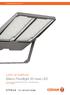Licht ist kraftvoll Siteco Floodlight 20 maxi LED.