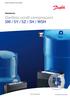 Danfoss scroll compressors SM / SY / SZ / SH / WSH