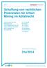 Schaffung von rechtlichen Potenzialen für Urban Mining im Abfallrecht