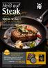 100% lecker! Top-Angebot für das perfekte Steak: BEEF! Pfanne Speed Profi 24 cm plus gratis BEEF! Steakschule statt 99, jetzt 79,95