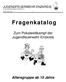 Fragenkatalog. Zum Pokalwettkampf der Jugendfeuerwehr Enzkreis. Altersgruppe ab 15 Jahre. JUGENDFEUERWEHR ENZKREIS IM FEUERWEHRVERBAND ENZKREIS e.v.