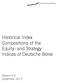 Historical Index Compositions of the Equity- and Strategy Indices of Deutsche Börse