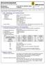 Sicherheitsdatenblatt