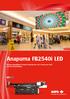 Anapurna FB2540i LED. Hochgeschwindigkeits Flachbett-Inkjetdrucker mit 6 Farben plus Weiß und LED-UV-Aushärtung