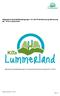 Allgemeine Geschäftsbedingungen für die Ferienbetreuung Betreuung der KiTa Lummerland