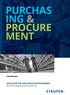 PURCHAS ING & PROCURE MENT