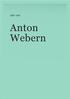 Anton Webern