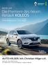 Die Premiere des neuen Renault KOLEOS