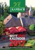 WETTSPIEL KALENDER. Golfclub Haus Kambach Eschweiler-Kinzweiler e.v.