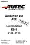 E xx. Gutachten zur ABE. Leichtmetallrad E655 5/108 ET 45. AUTEC GmbH & Co. KG Tel.: +49 (0) / Fax: +49 (0) /