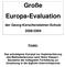 Große Europa-Evaluation