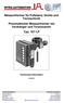 Messumformer für Füllstand, Dichte und Trennschicht Pneumatischer Messumformer mit Verdränger und Torsionsrohr Typ: 167 LP