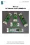 Manual I2C Module zum CARME-Kit