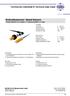 Technisches Datenblatt Technical Data Sheet. Drehzahlsensoren / Speed Sensors 1 Kanal Hall M14 LD Familie 1 Channel Hall M14 LD Type