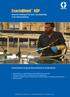 Modernes Dosiergerät für Dicht- und Klebemittel in der Glasverarbeitung. Präzises Mischen und genaue Mischverhältnisse für die Glasindustrie