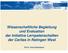 Wissenschaftliche Begleitung und Evaluation der Initiative Lernpatenschaften der Caritas in Ratingen West. PD Dr. Klaus Birkelbach