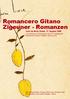 Romancero Gitano Zigeuner - Romanzen