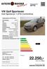 22.250,inkl. 19 % Mwst. VW Golf Sportsvan. autozoo-maucher.de. Preis: AutoZoo-Maucher GbR Rotäcker Wilhelmsdorf