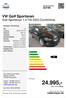 24.995,inkl. 19 % Mwst. VW Golf Sportsvan Golf Sportsvan 1.4 TSI DSG Comfortline, niedermayer.de. Preis: