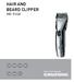 HAIR AND BEARD CLIPPER MC 3140