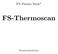 FS Future Serie. FS-Thermoscan. Benutzerhandbuch