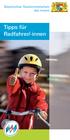 Bayerisches Staatsministerium des Innern. Tipps für Radfahrer/-innen