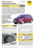 ADAC Autotest. Seite 1 / Chevrolet Rezzo 2.0 LPG CDX. ADAC Testergebnis Note 2,9