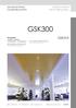 GSK300 GSK310. DECKENSYSTEME Langfeldkassetten. CEILING SYSTEMS Metal ceiling planks. Flursysteme Corridor systems