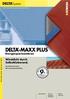 DELTA -MAXX PLUS. Energiesparmembran. Winddicht durch Selbstkleberand. Das Mehr-Wert-Dach. Mit Feuchtespeicherfläche.