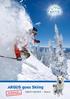 ARGUS goes Skiing. ARGUS REISEN Winter