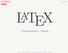L A TEX HSD. Programmieren - Längen. 02. Mai Prof. Dr. Alexander Braun // Wissenschaftliche Texte mit LaTeX // SS 2017