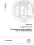 Findbuch Zugang 326. Universitätsfrauenklinik: Handakten Prof. Dr. Ferdinand Movers. Universität zu Köln