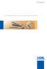 Instrumentarium für das endoskopische Stirnlift PL-CHIR 8 08/2012-D