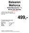 499,- Balearen Mallorca Hotel Boccaccio ***+ Bucht von Alcudia ITS-EM4242C/DZ-A