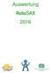 Auswertung RoboSAX 2016