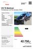 42.750,inkl. 19 % Mwst. VW T6 Multivan T6 Multivan 2.0TDi 4motion DSG. kiefer-mobile.de. Preis: