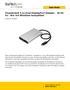 Thunderbolt 3 zu Dual DisplayPort Adapter - 4k 60 Hz - Nur mit Windows kompatibel